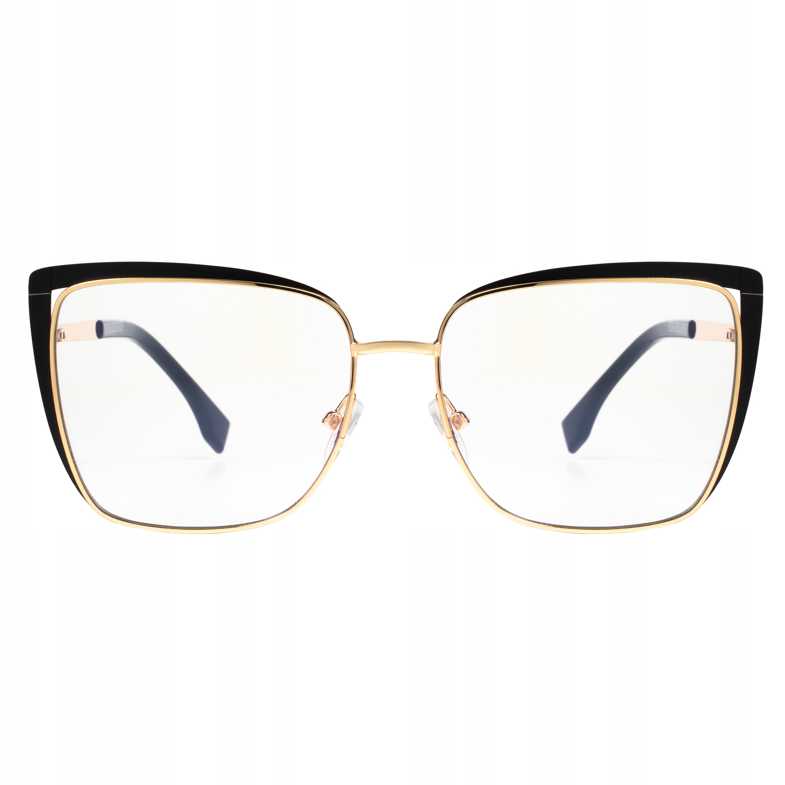 OKULARY ZERÓWKI KOCIE KOBIECE DAMSKIE OPRAWKI GLAM Płeć kobieta