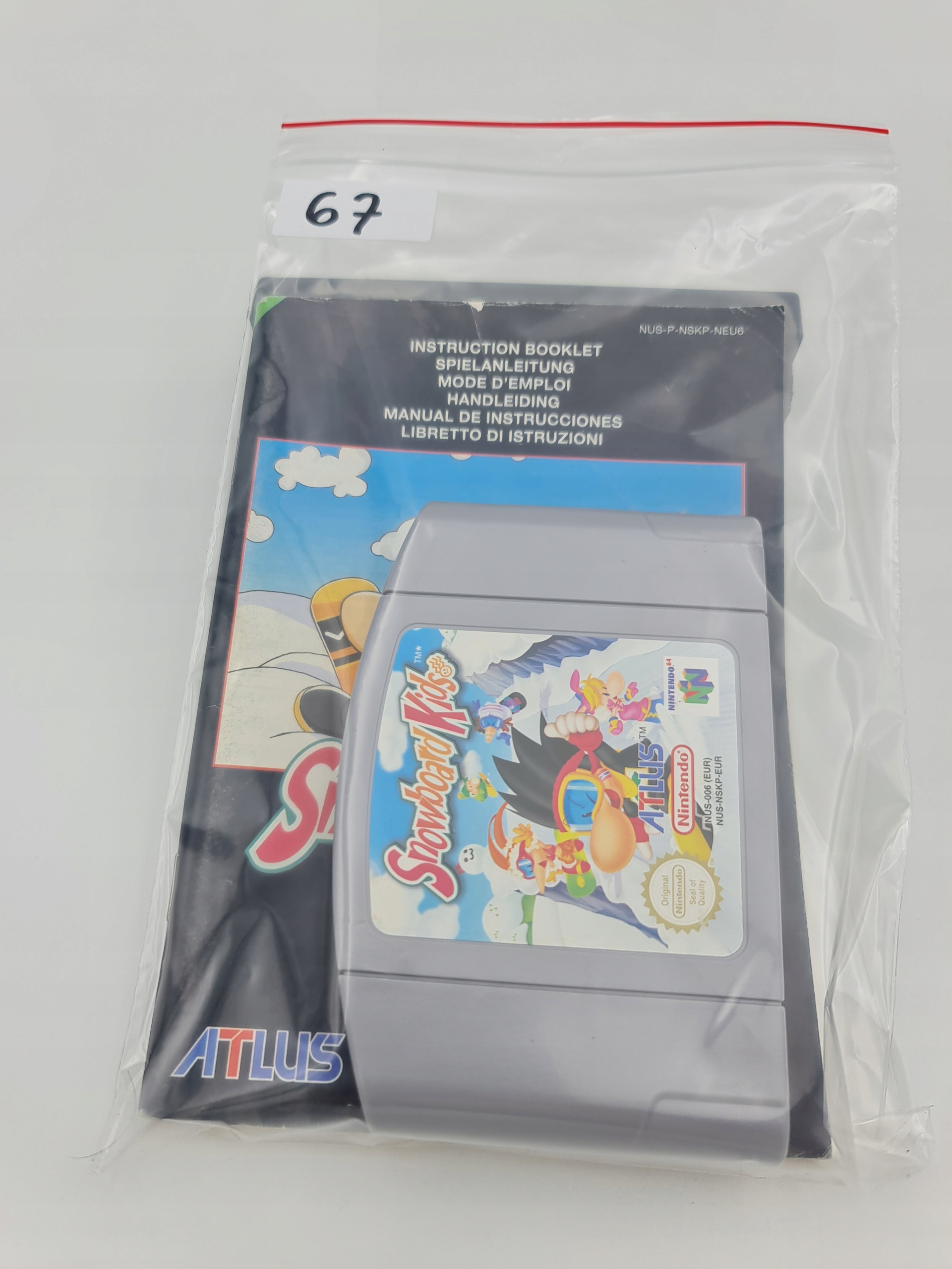 NINTENDO 64 SNOWBOARD KIDS Producent Nintendo