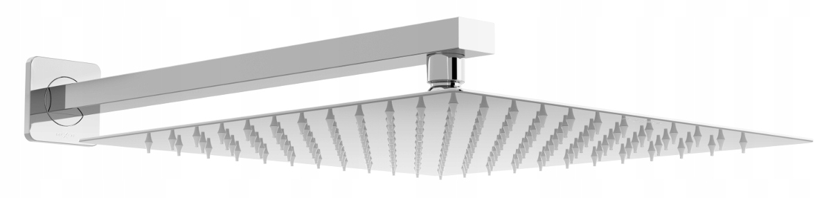 MEXEN DESZCZOWNICA SLIM KWADRAT 25 cm RAMIĘ CHROM