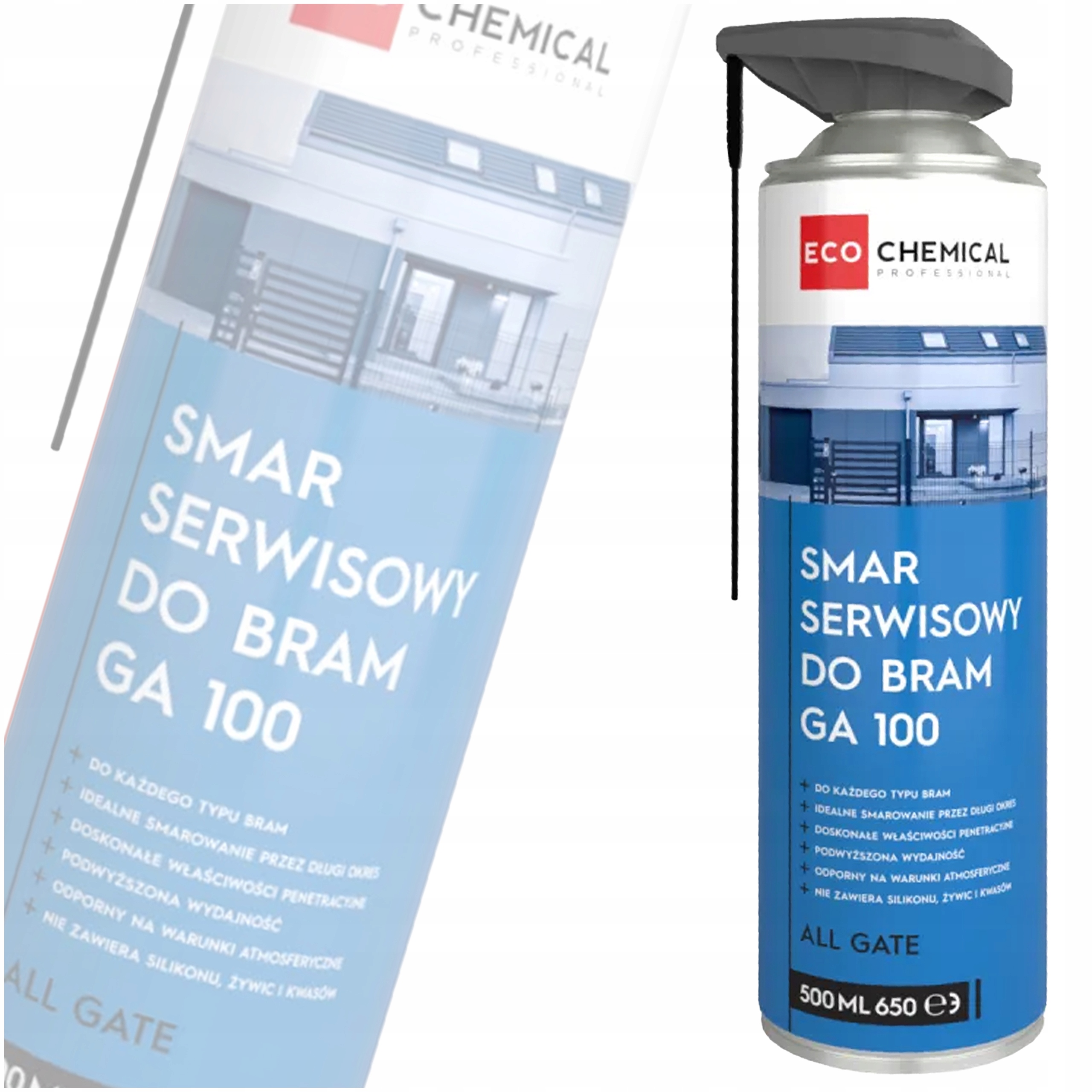 Smar Do Bram Garażowych Prowadnic Zamków Kłódek Zębatek Uniwersalny Spray