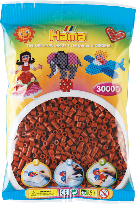 

Koraliki do prasowania Rude 3000 szt. Hama 201-20
