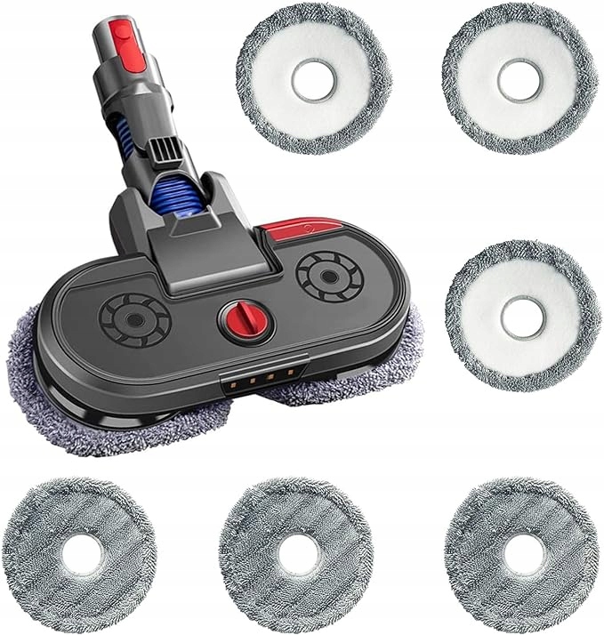 Mapovací hlavice Dyson V7 V8 V10 V11, 6 ks utěrek, stříkací verze