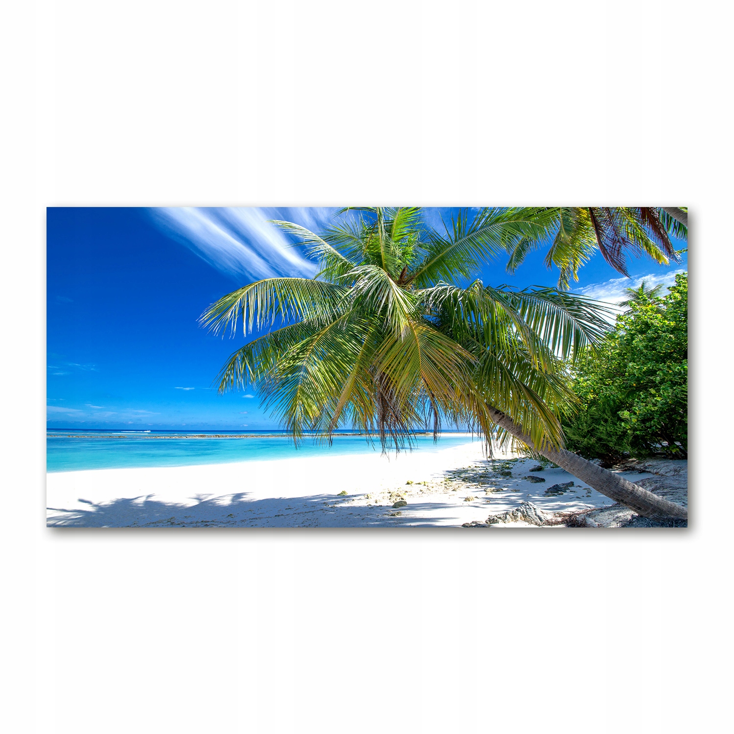 

Foto obraz szkło akryl Tropikalna plaża 120X60 cm