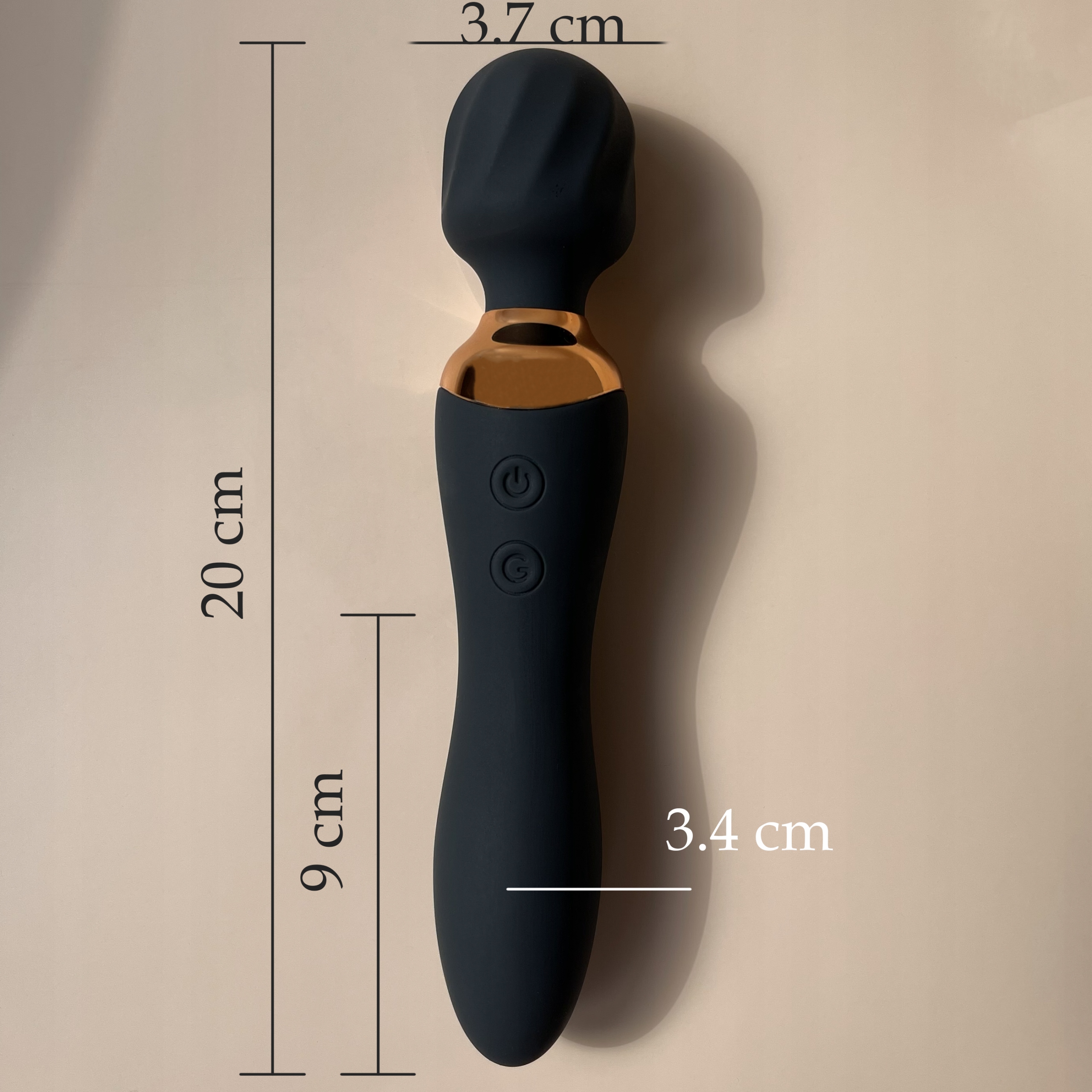 Wibrator Damski Stymulator Masażer Łechtaczki Dwustronny Maly Punkt G USB – Czarny