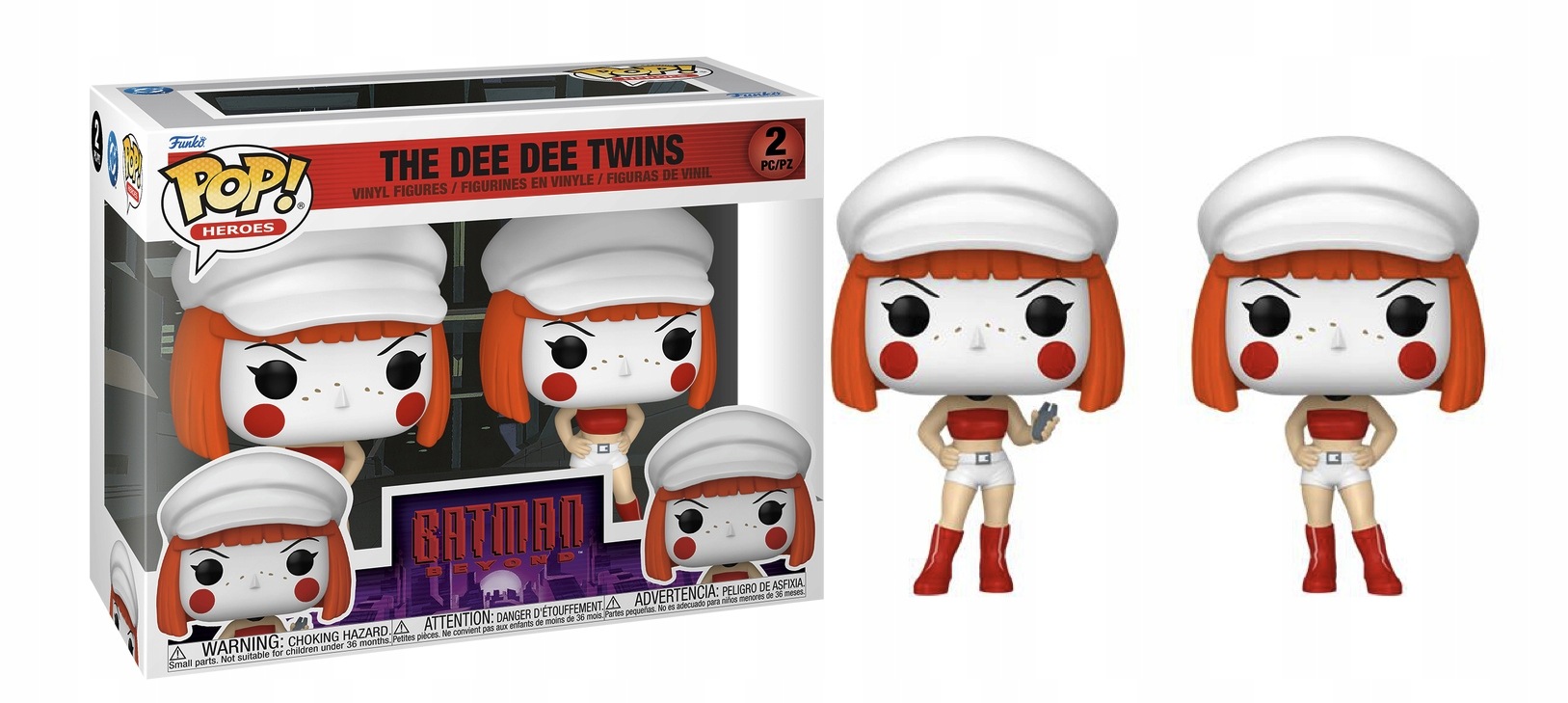 Funko Pop Batman Beyond Dee Dee Twins 2 Pack vinylová figurka pro fanouška