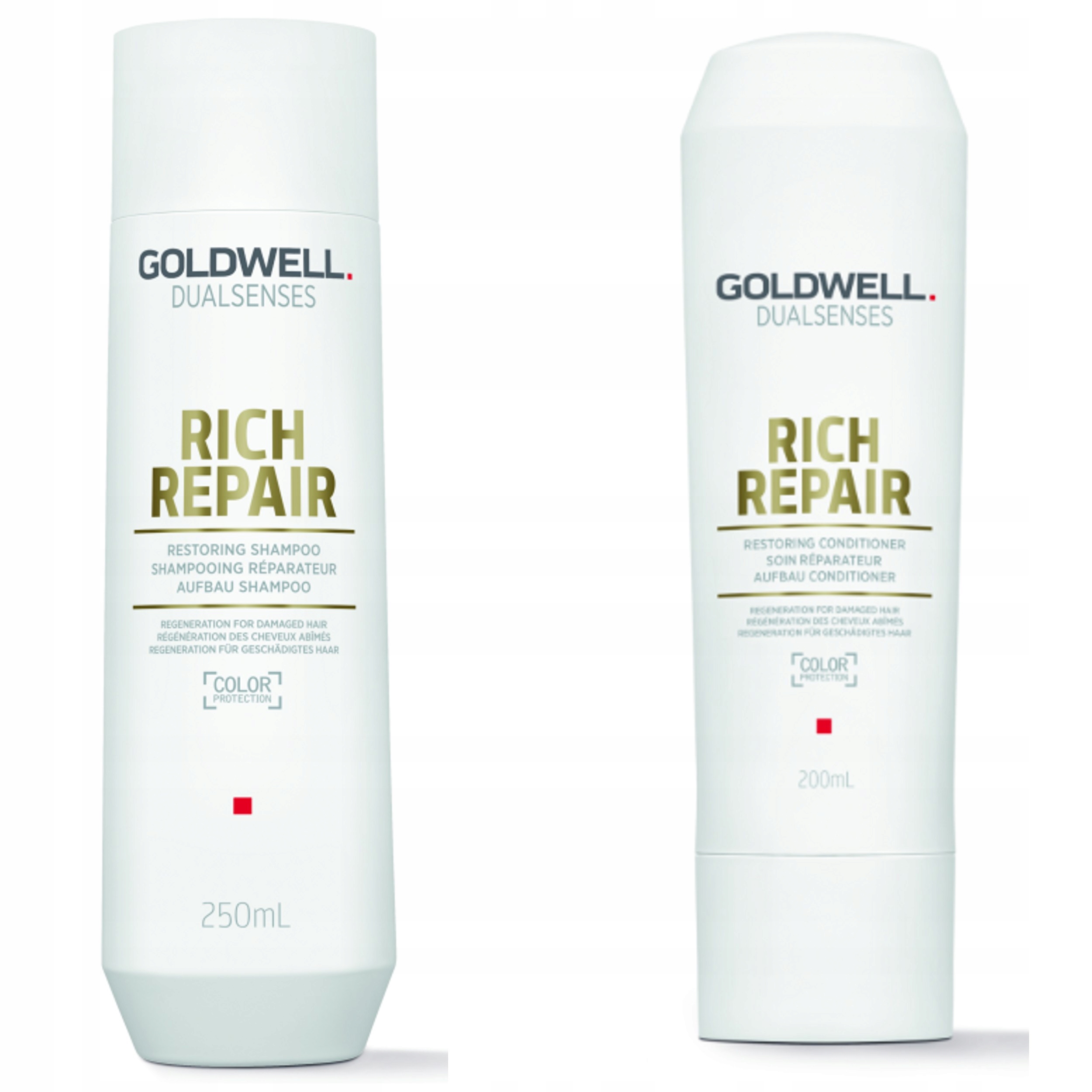 Dualsenses Rich Repair zestaw: szampon 250 ml + odżywka 200 ml