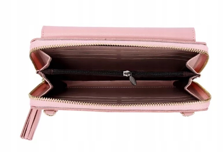 MINI TOREBKA NA TELEFON PORTFEL KOPERTÓWKA CZARNA Marka inna