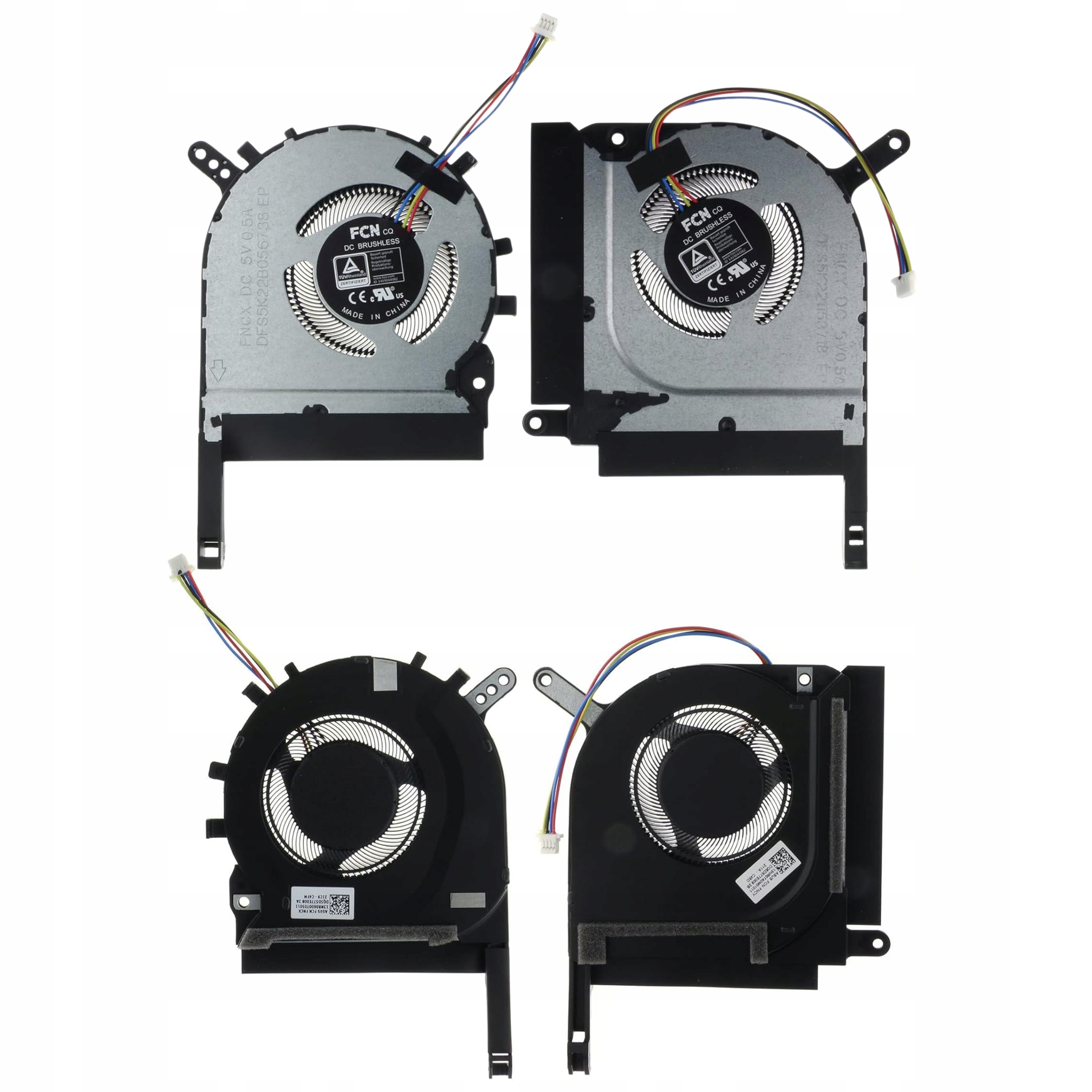 Ventilátory Asus Tuf Gaming FA506IC FX506HM FA706QR FX706 Cpu+gpu Originál