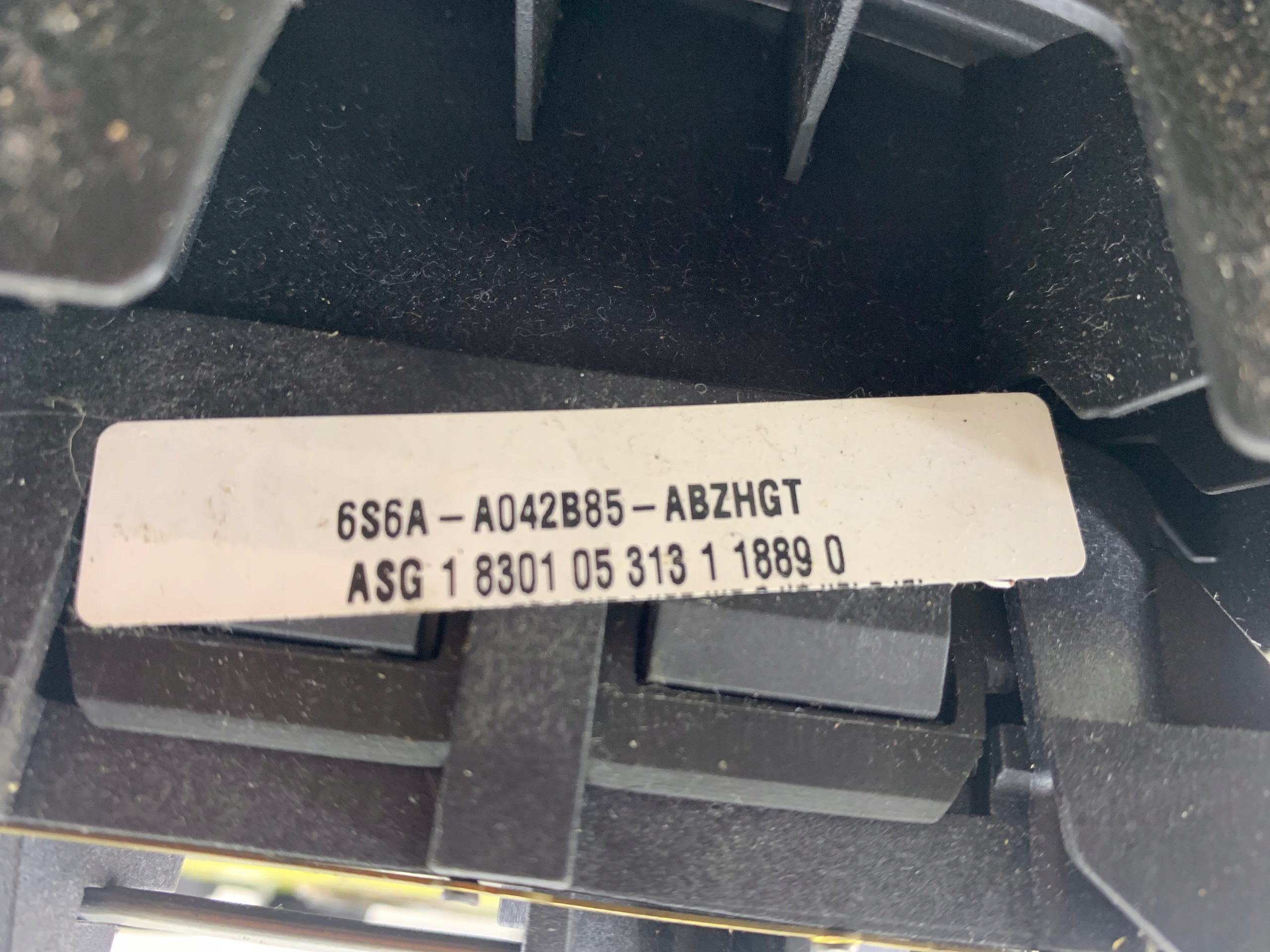 FORD FIESTA MK6 airbag driver´s 6S6AA042B85