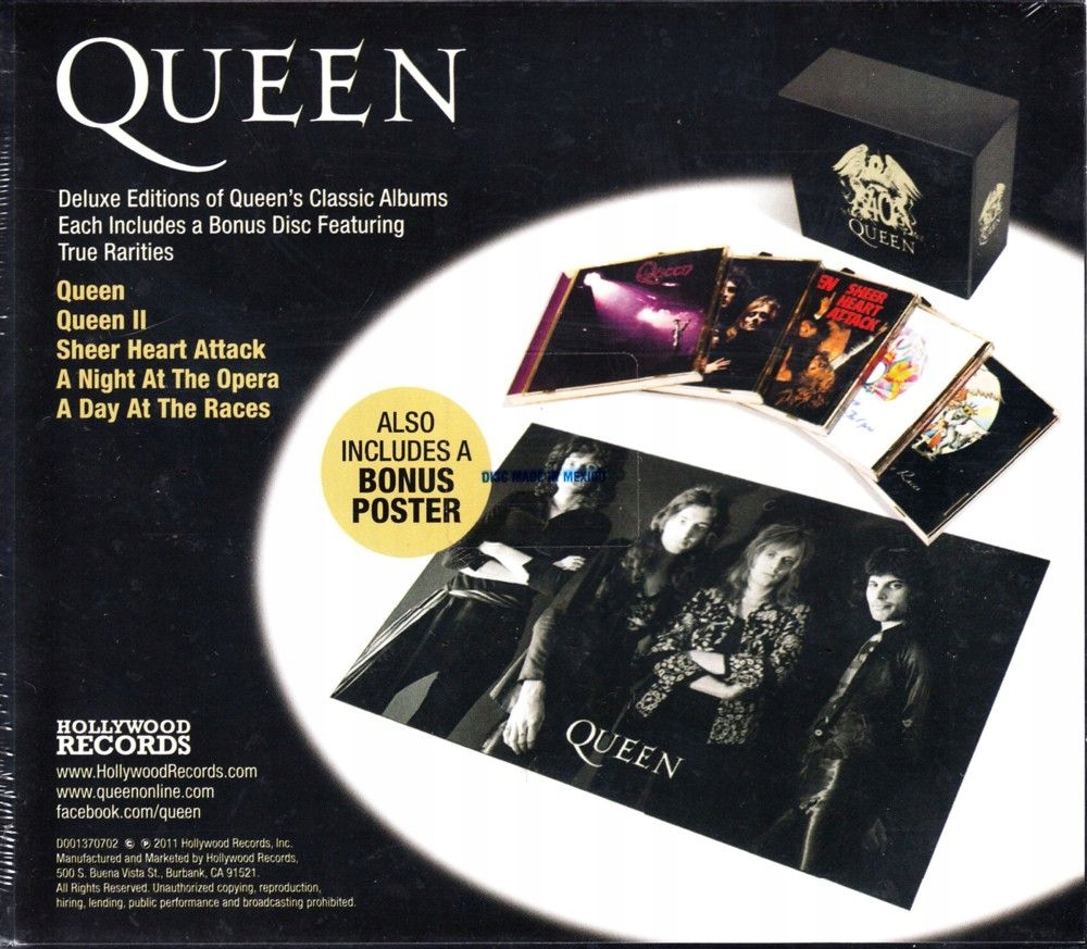 QUEEN - QUEEN 40. VOLUME 1 (10 CD) - HOLLYWOOD RECORDS