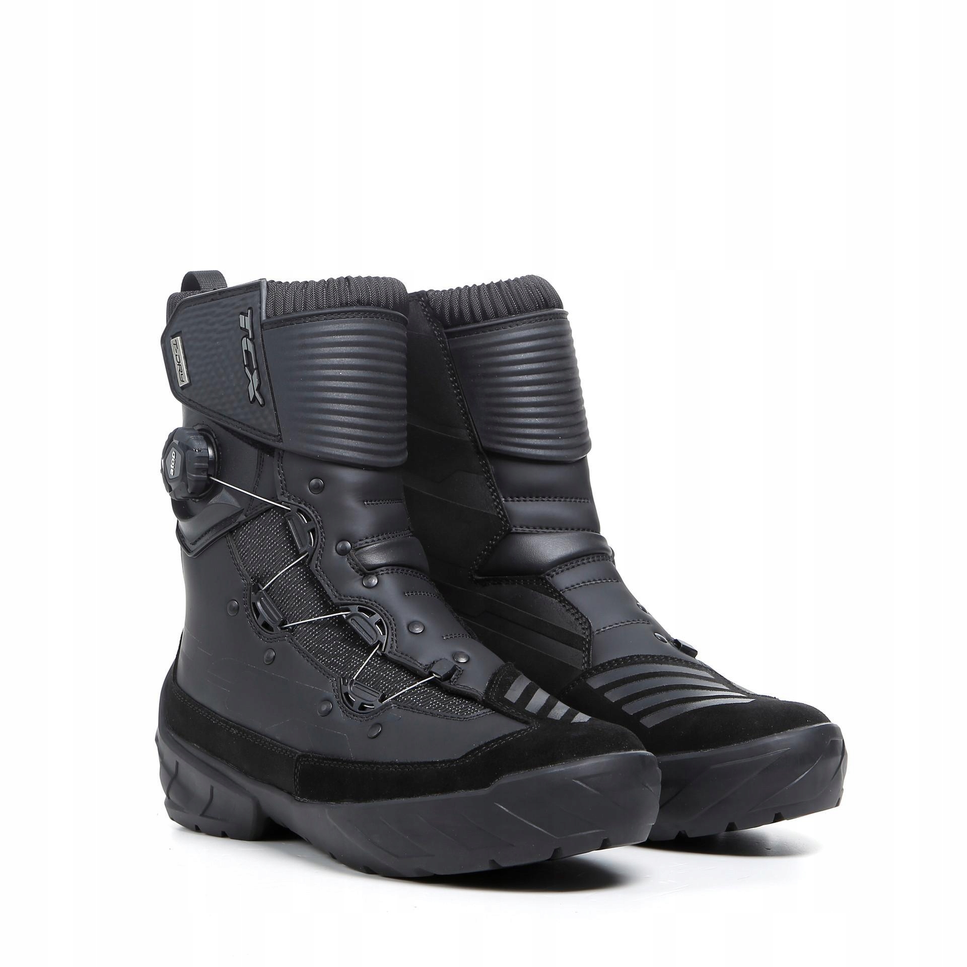 Turistické motocyklové topánky Tcx Infinity Mid 3 Wp čierne 40