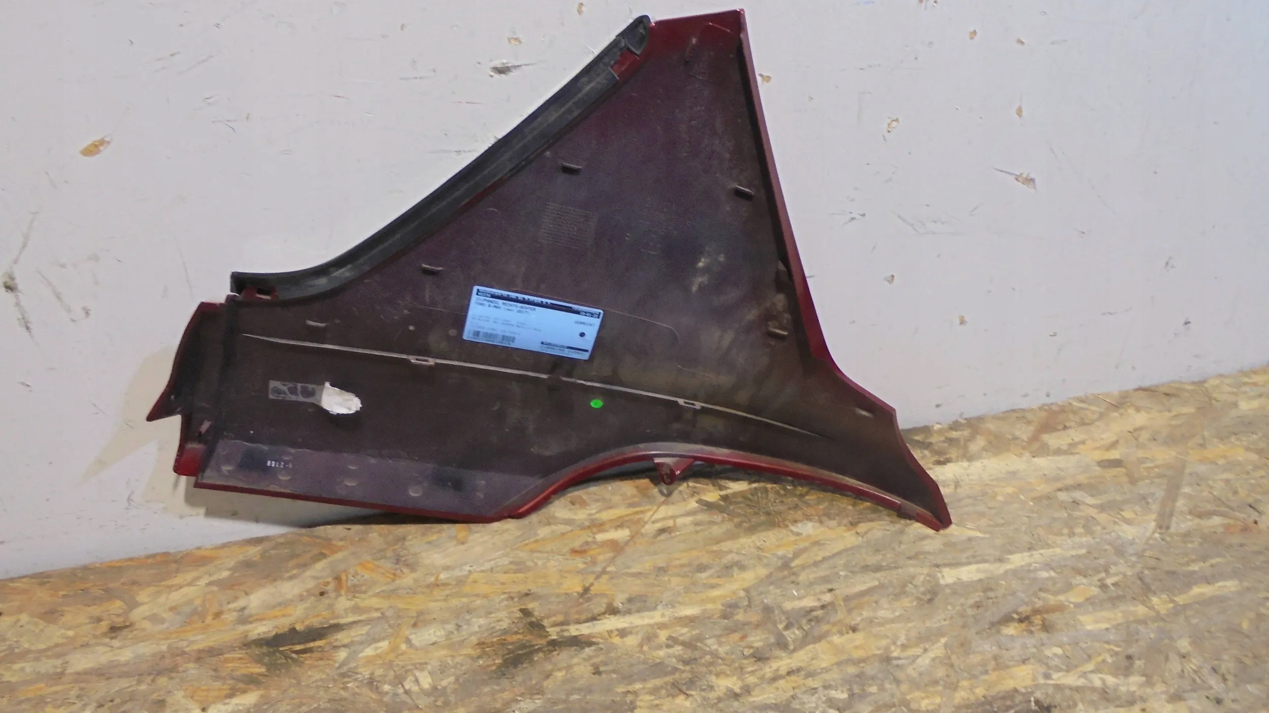 cap for fender rear part right Ford B-Max 12-17