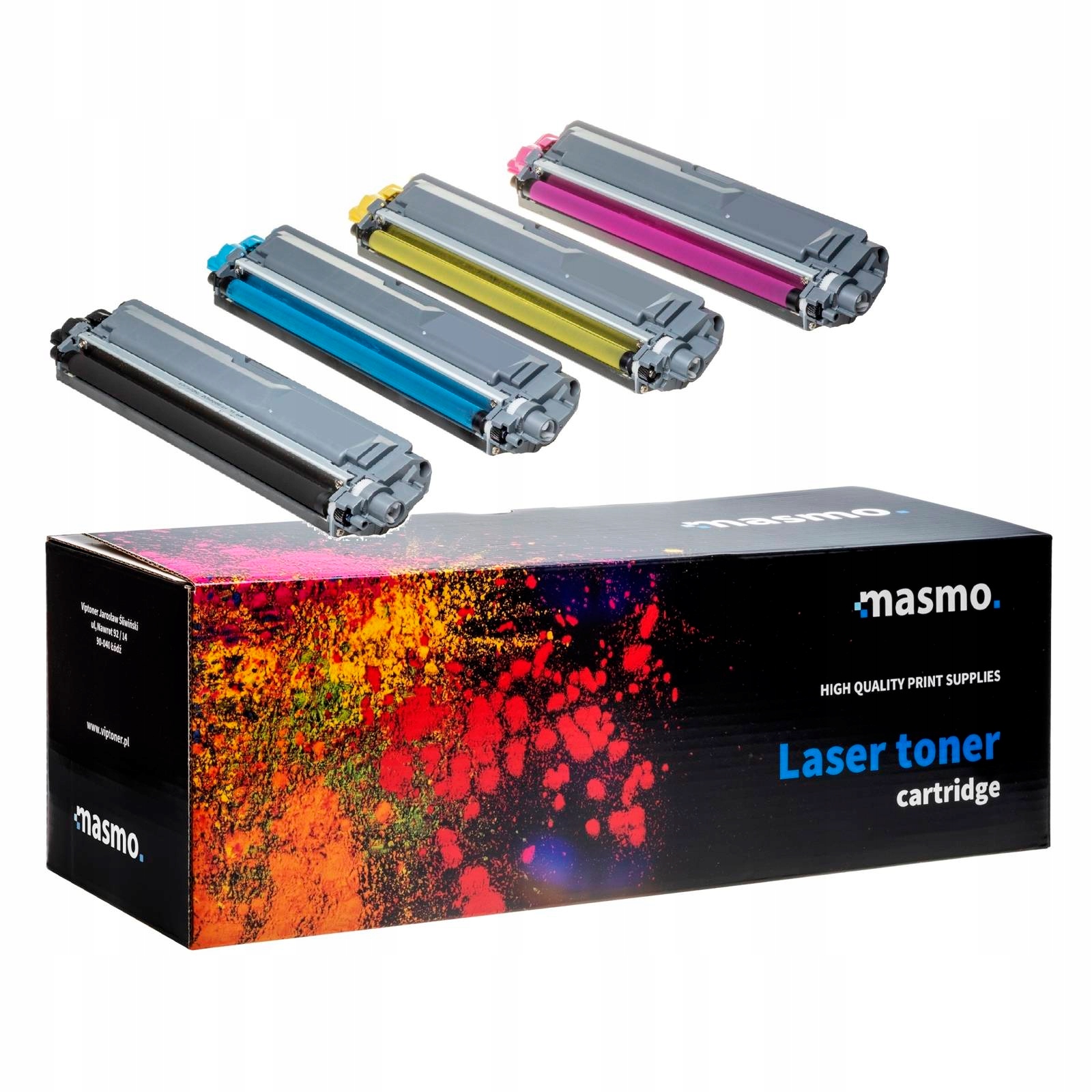 

4x Toner Do Brother TN241 DCP-9015CDW DCP-9020CDW
