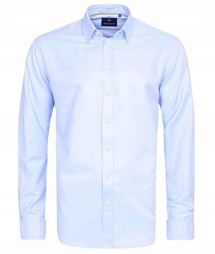 Pánská Košile DI Selentino Modrá Na Knoflíčky Classic Fit Shirt: 40