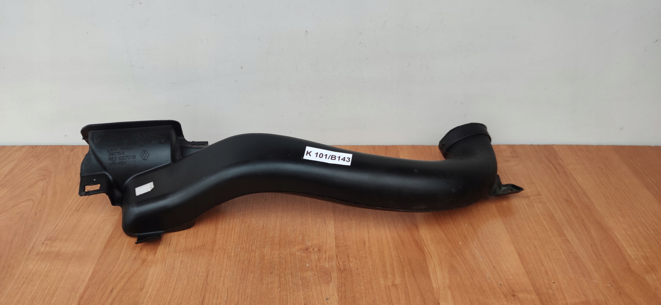 left drain of the heating pipe RENAULT KANGOO wiring