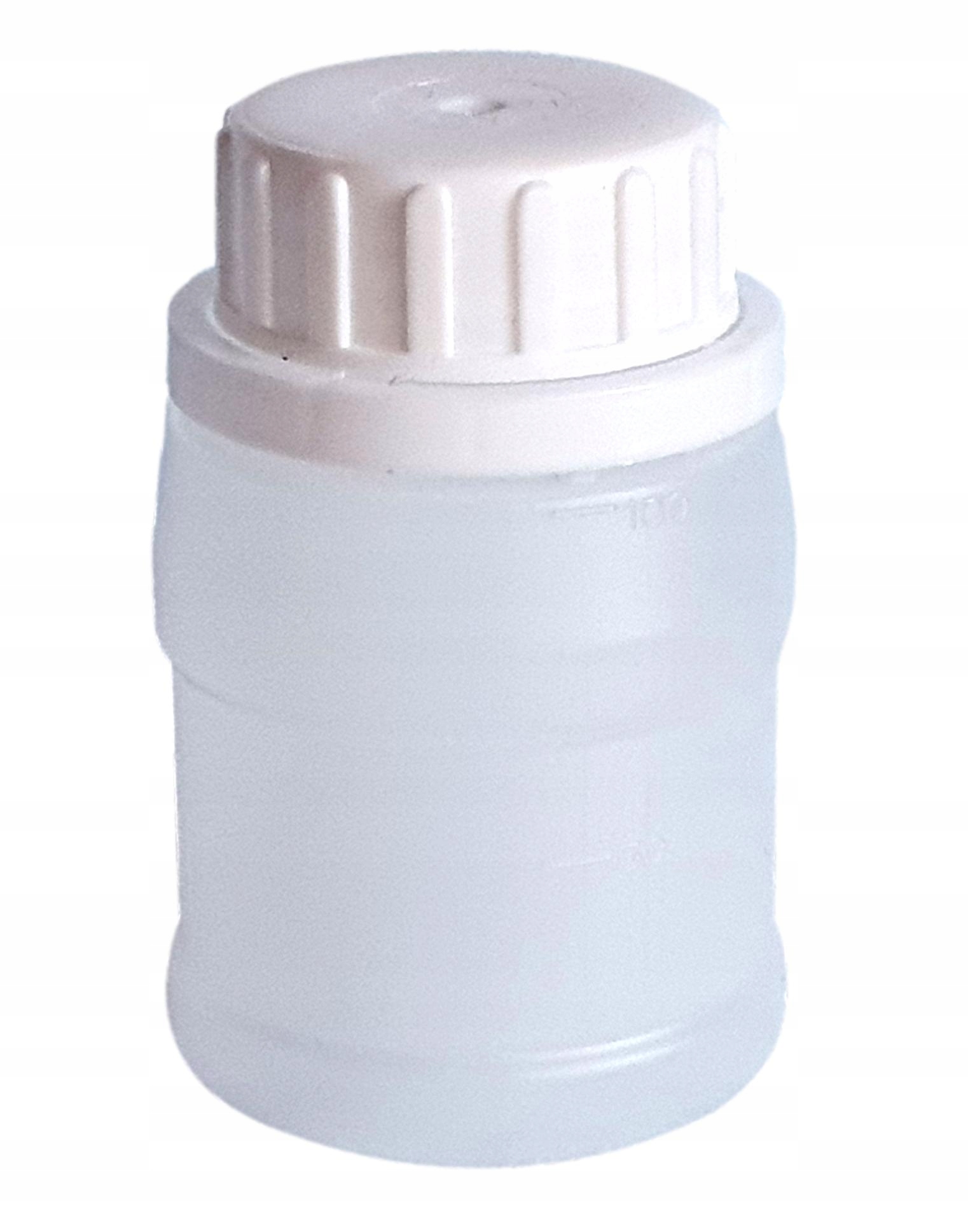 

Butelka Plastikowa Hdpe 100ml nakrętka plomba