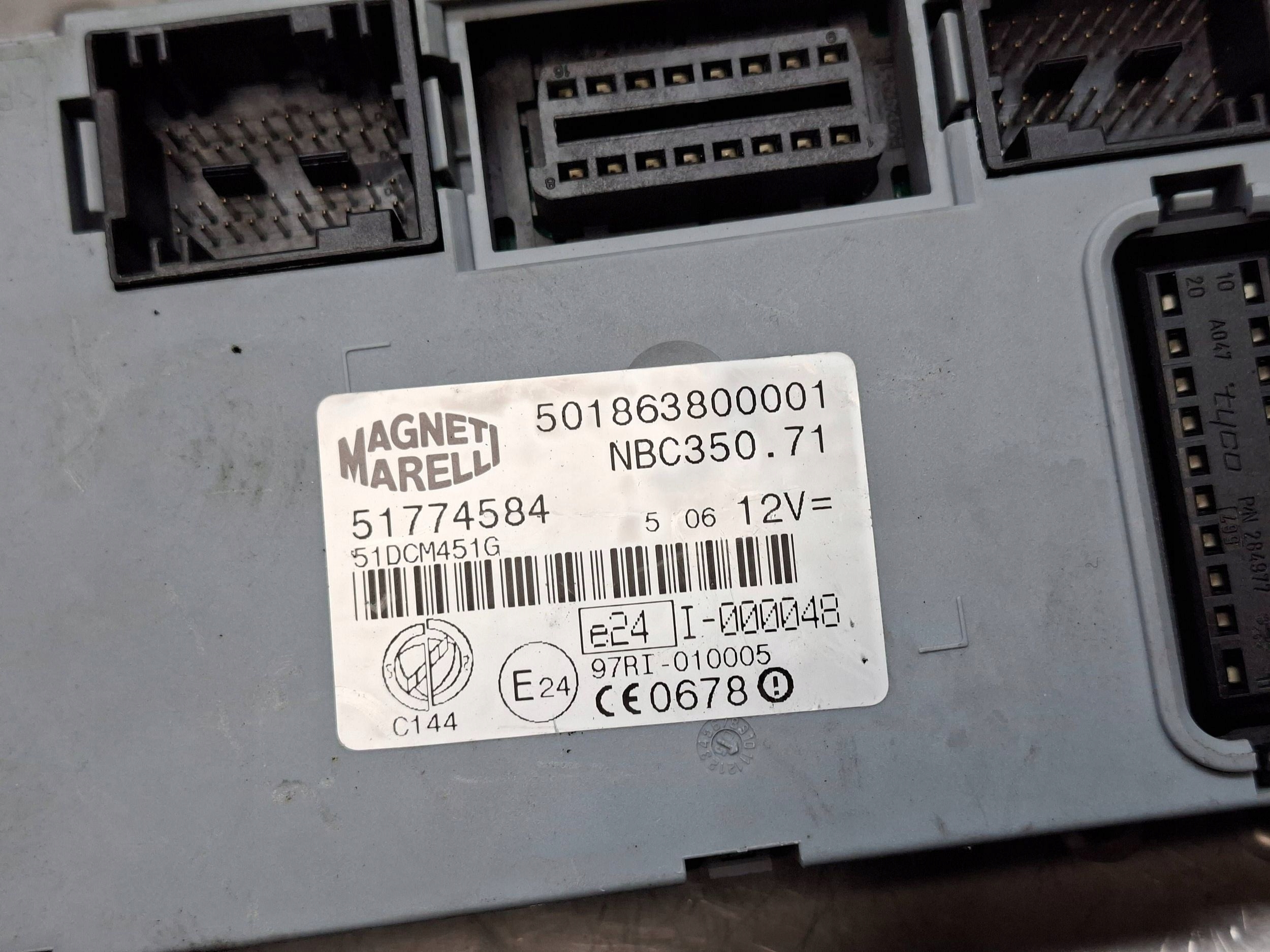 module control unit BSI LANCIA MUSA IDEA 04- 51774584