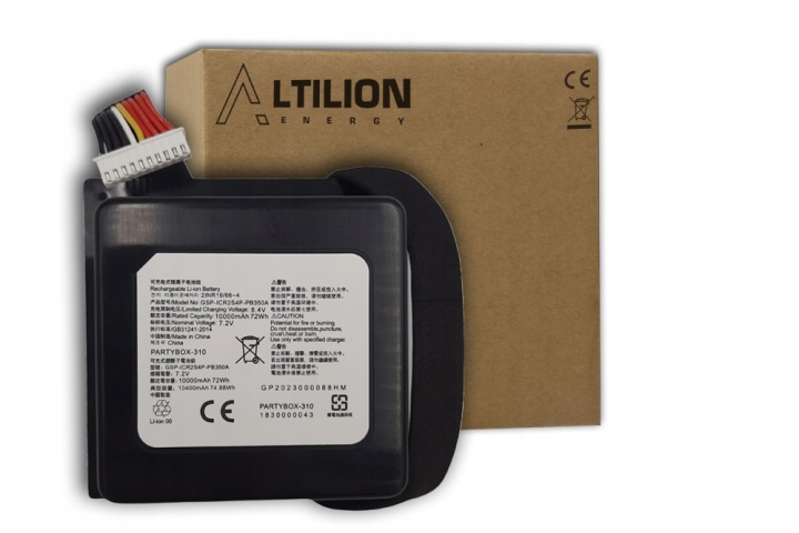 Baterie Altilion Energy GSP-ICR2S4P-PB350A kompatibilní s Jbl PartyBox 310