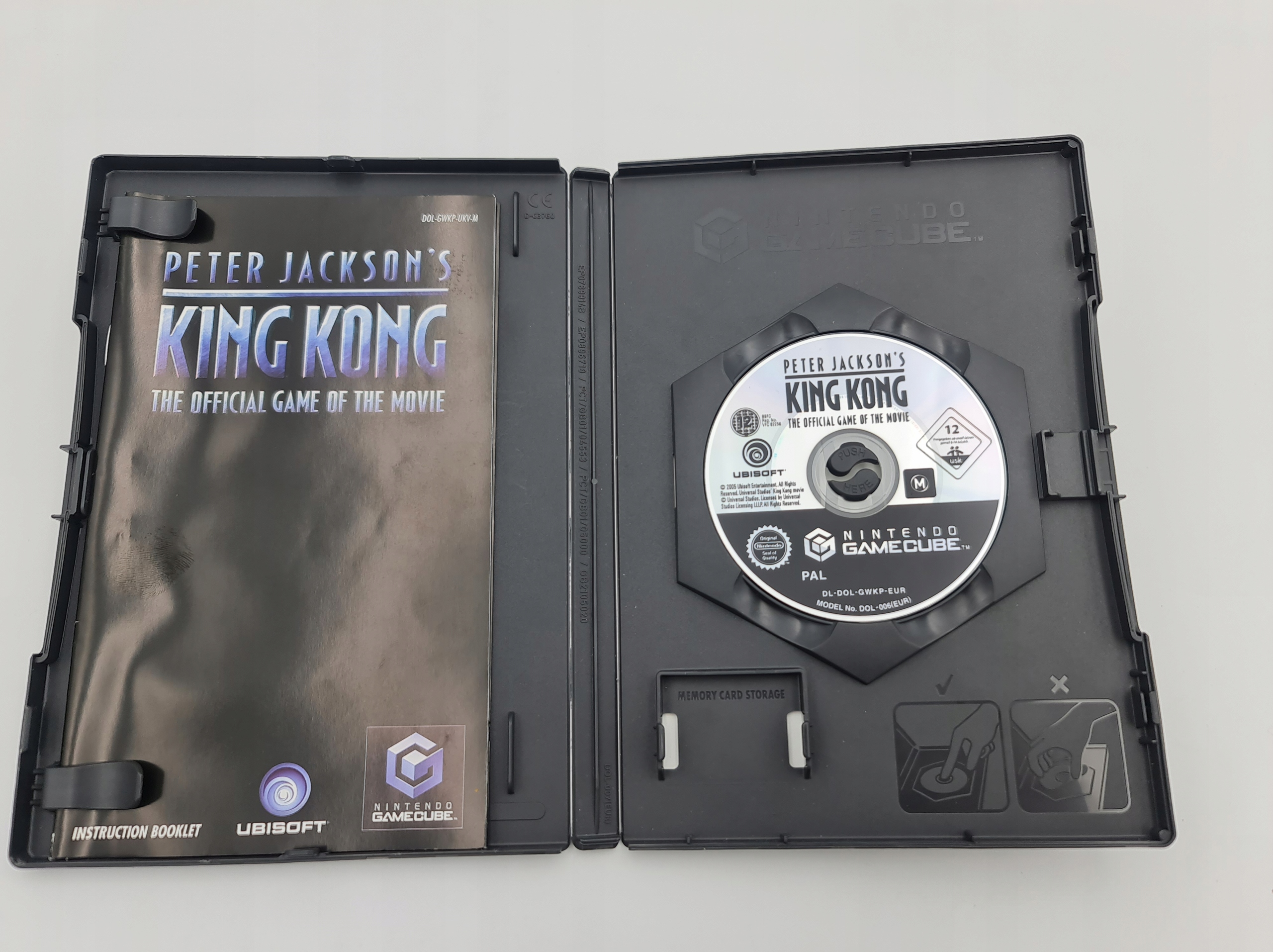 NINTENDO GAMECUBE PETER JACKSON'S KING KONG Platforma Nintendo GameCube