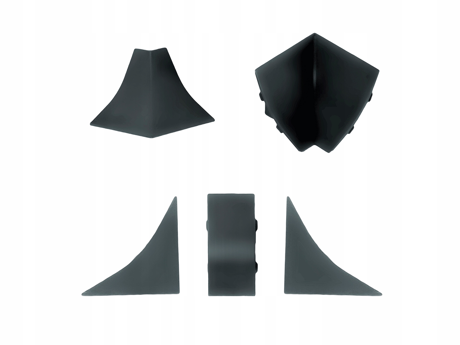 

Łącznik Listwa 23mm Czarny Mat