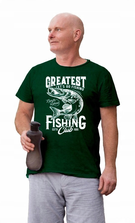 

Koszulka męska Greatest Fishing Club t-shirt L