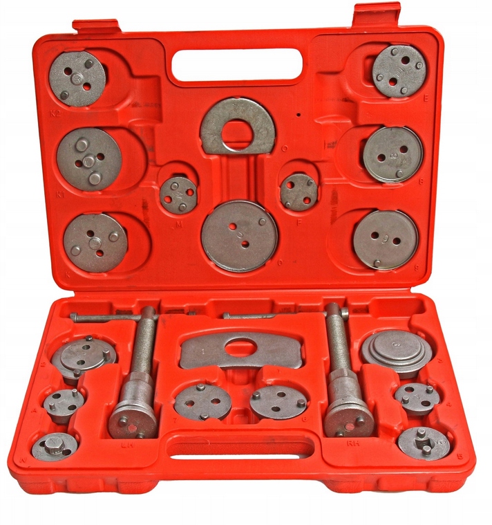 

Zestaw Do Wyciskania Tłoczków Hamulcowych 21 el