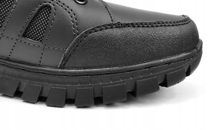 MĘSKIE TREKINNGOWE ROBOCZE CZARNE BUTY SPORTOWE 44 Długość wkładki 29 cm