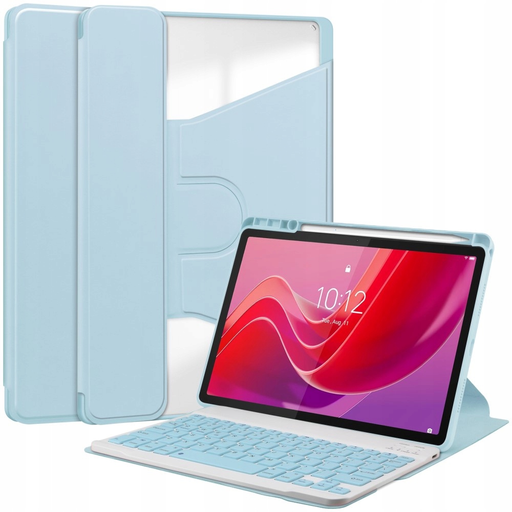 Etui Z Klawiaturą Do Lenovo Tab M11 Bluetooth Case Obrotowy Futerał