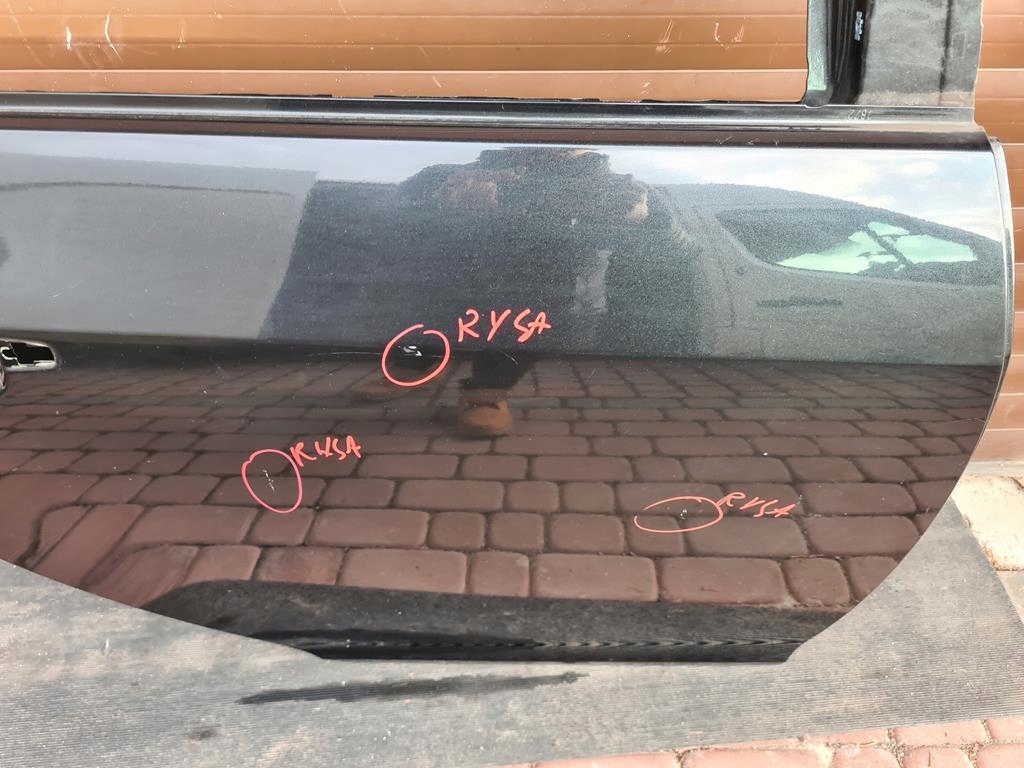 Tür heck hinten HB Sedan Opel Insignia schwarze