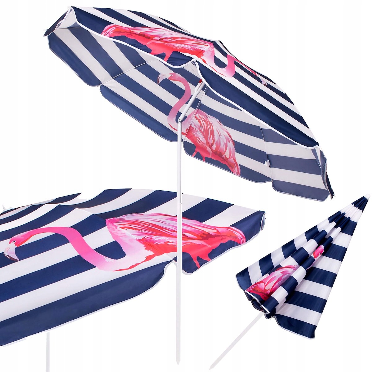 

Parasol Plażowy 180cm Ogrodowy Łamany Na Balkon
