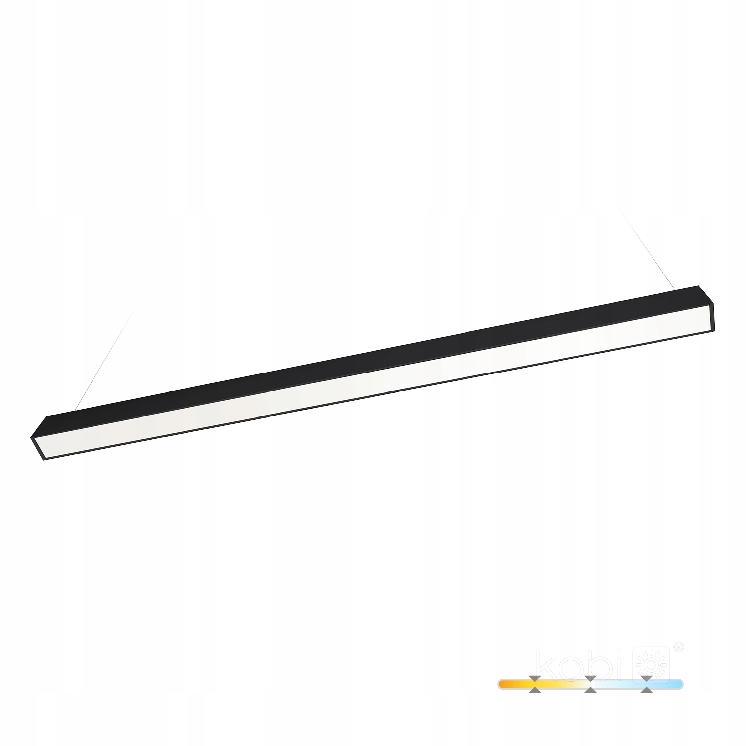 Led lampa Rastrová Lineární 120cm 40W 4800lm 3000-6500K Cct na omítku Koline