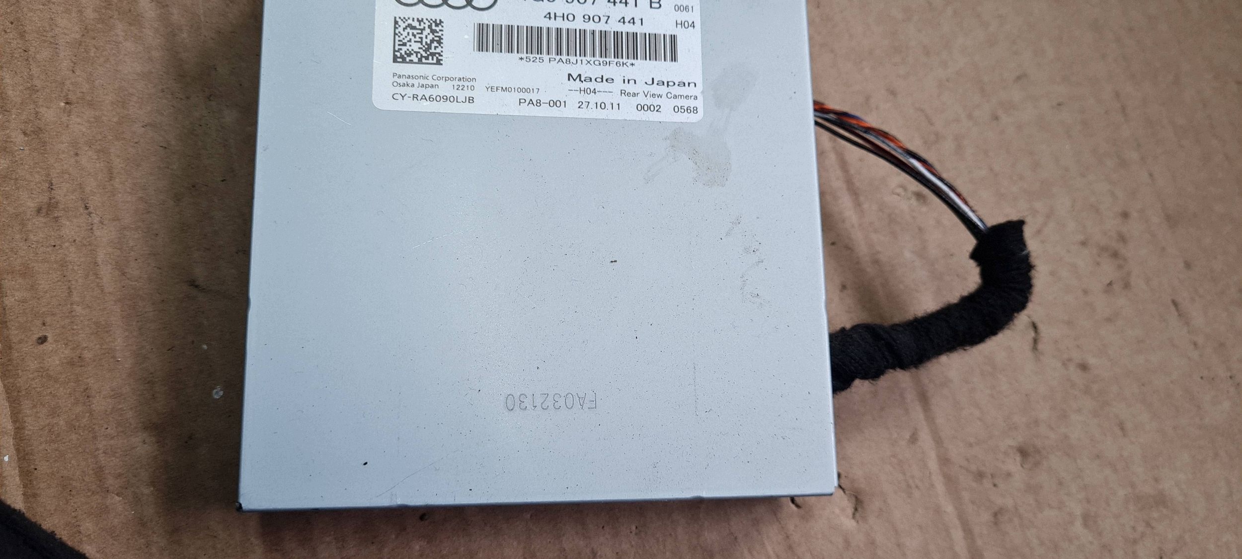 A6 C7 4G control unit module KAMERY reversing 4G0907441B A7 4G