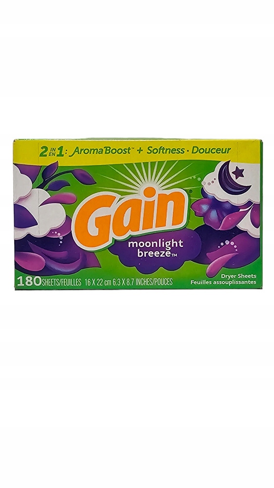 Levně Gain Moonlight Breeze 180 ks pro sušičky
