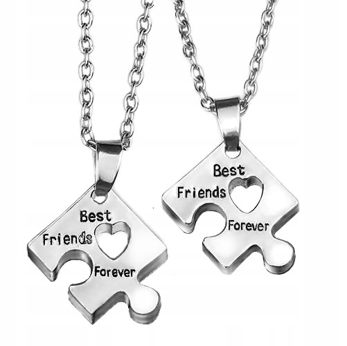 

Naszyjnik Przyjaźni Best Friends komplet Puzzle x2