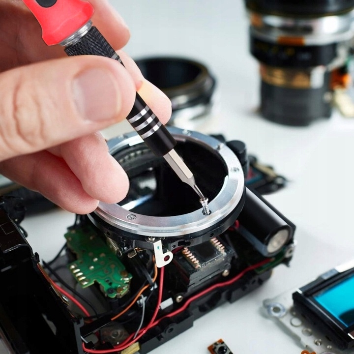 Uniwersalny zestaw precyzyjnych śrubokrętów wkrętaki 115w1 TORX BITY ETUI Liczba elementów zestawy