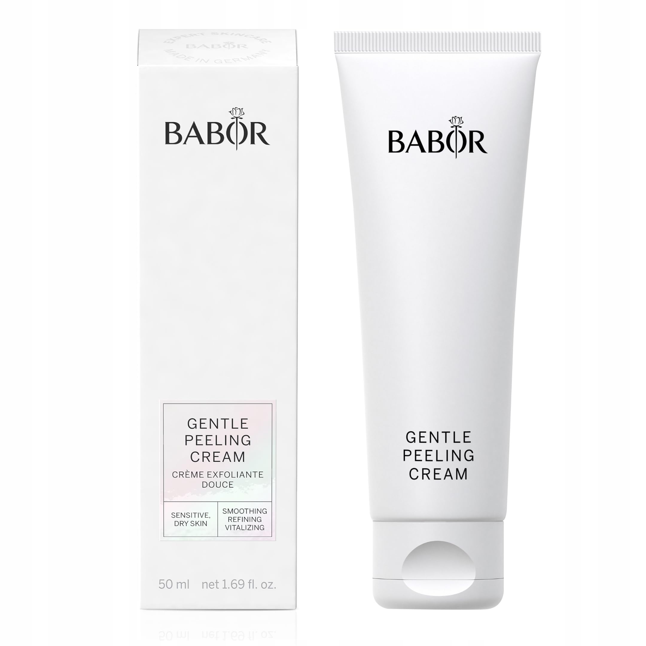 Babor Gentle Peeling Cream Krémový peeling na obličej s jemnými zrny 50 ml