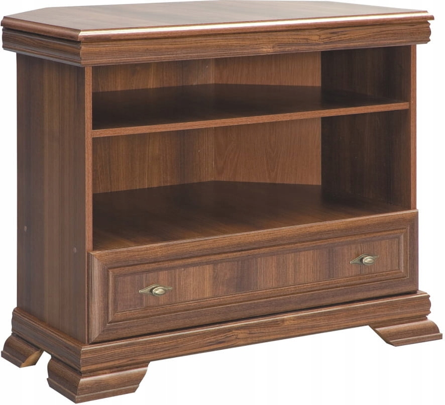 SZAFKA RTV NAROŻNA Gała Meble Kora z Szufladą Samoa King 89x77x63 cm