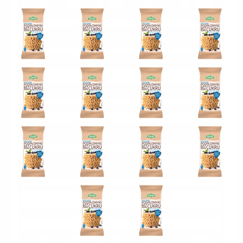 Kupiec podpłomyki bez dodatku cukru 140 g X14