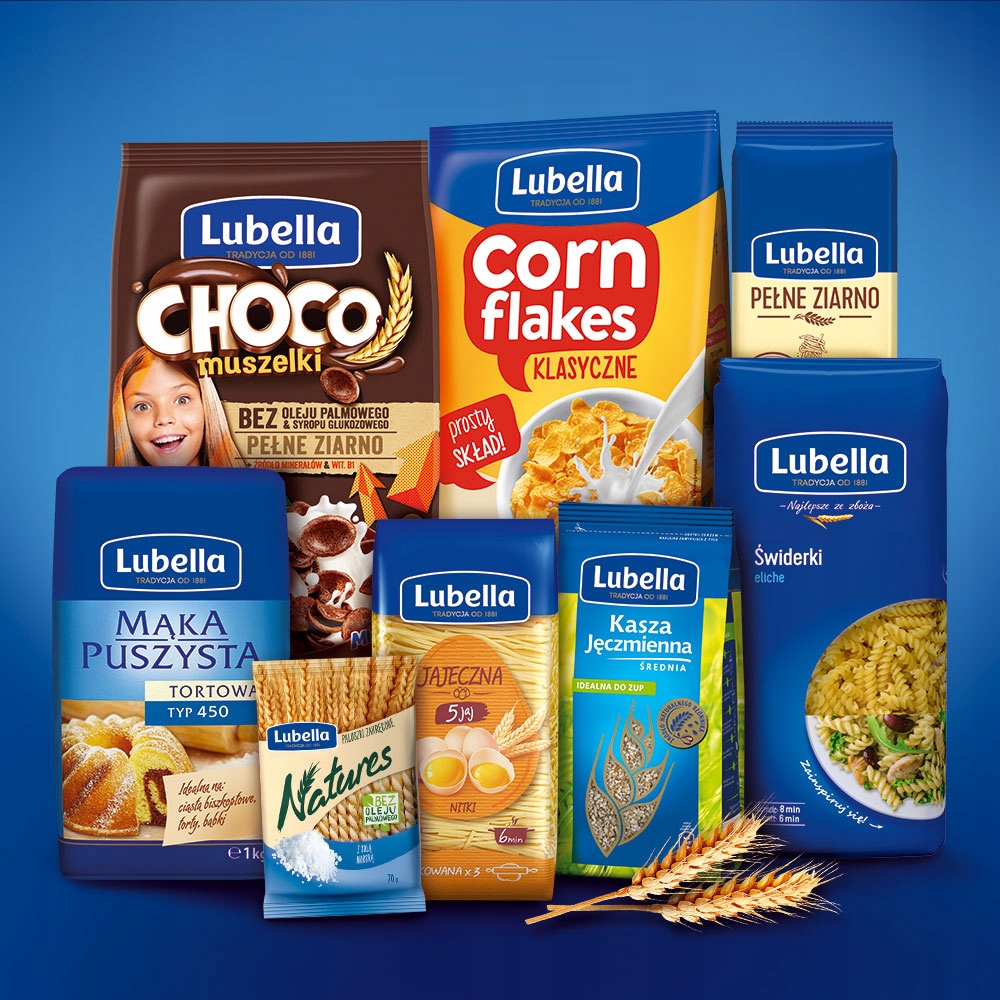 Paluszki zakręcone z solą Lubella Natures 4x70g Rodzaj przekąski paluszki