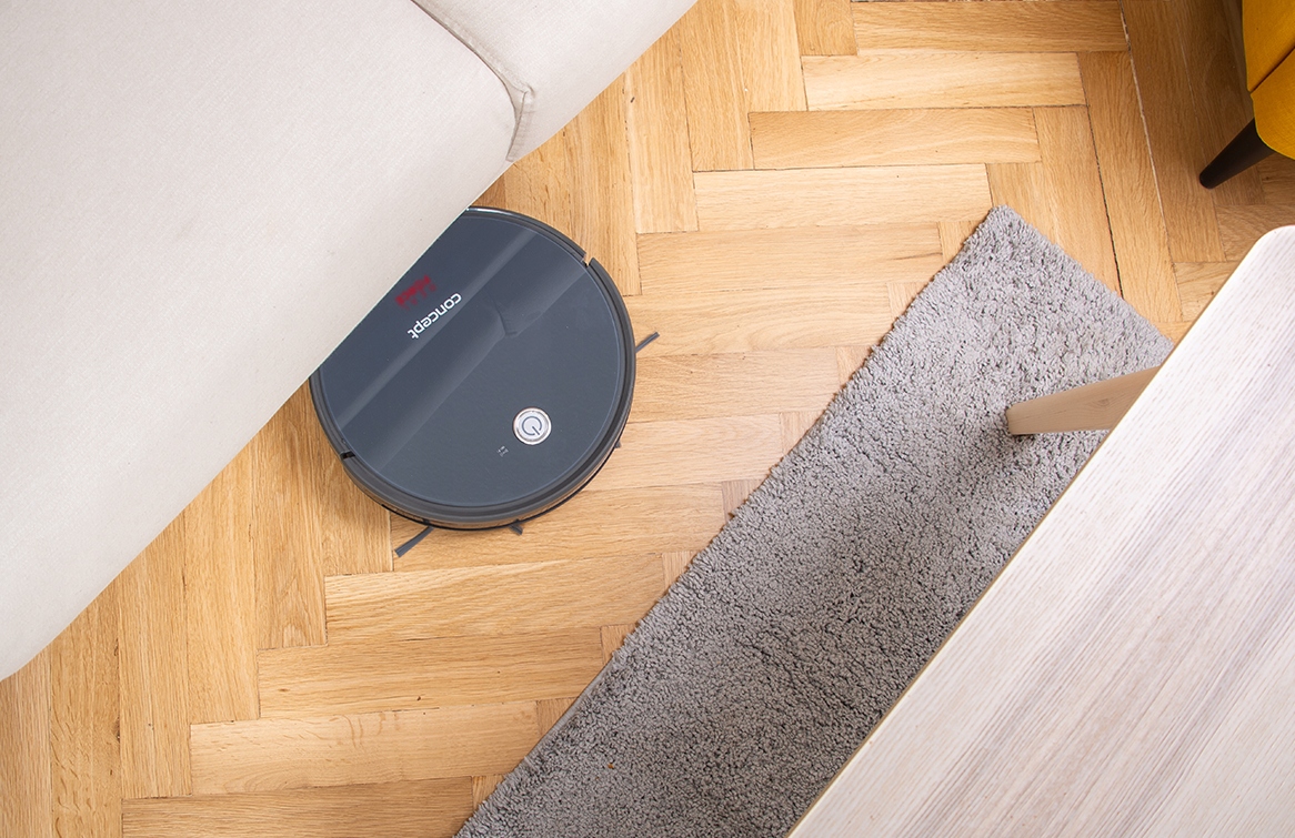 Robot sprzątający Concept VR3000 Real Force !! Kolor dominujący czarny