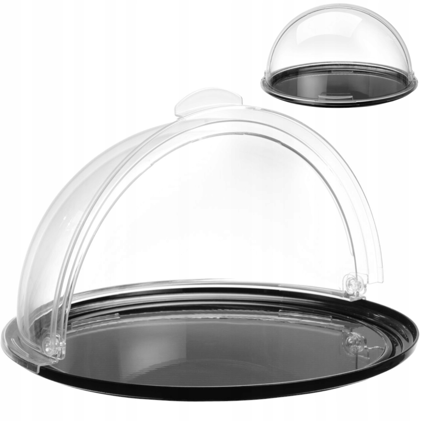 Výstavní podnos bufetový kulatý s víkem rolltop, průměr 215 mm Hendi 203