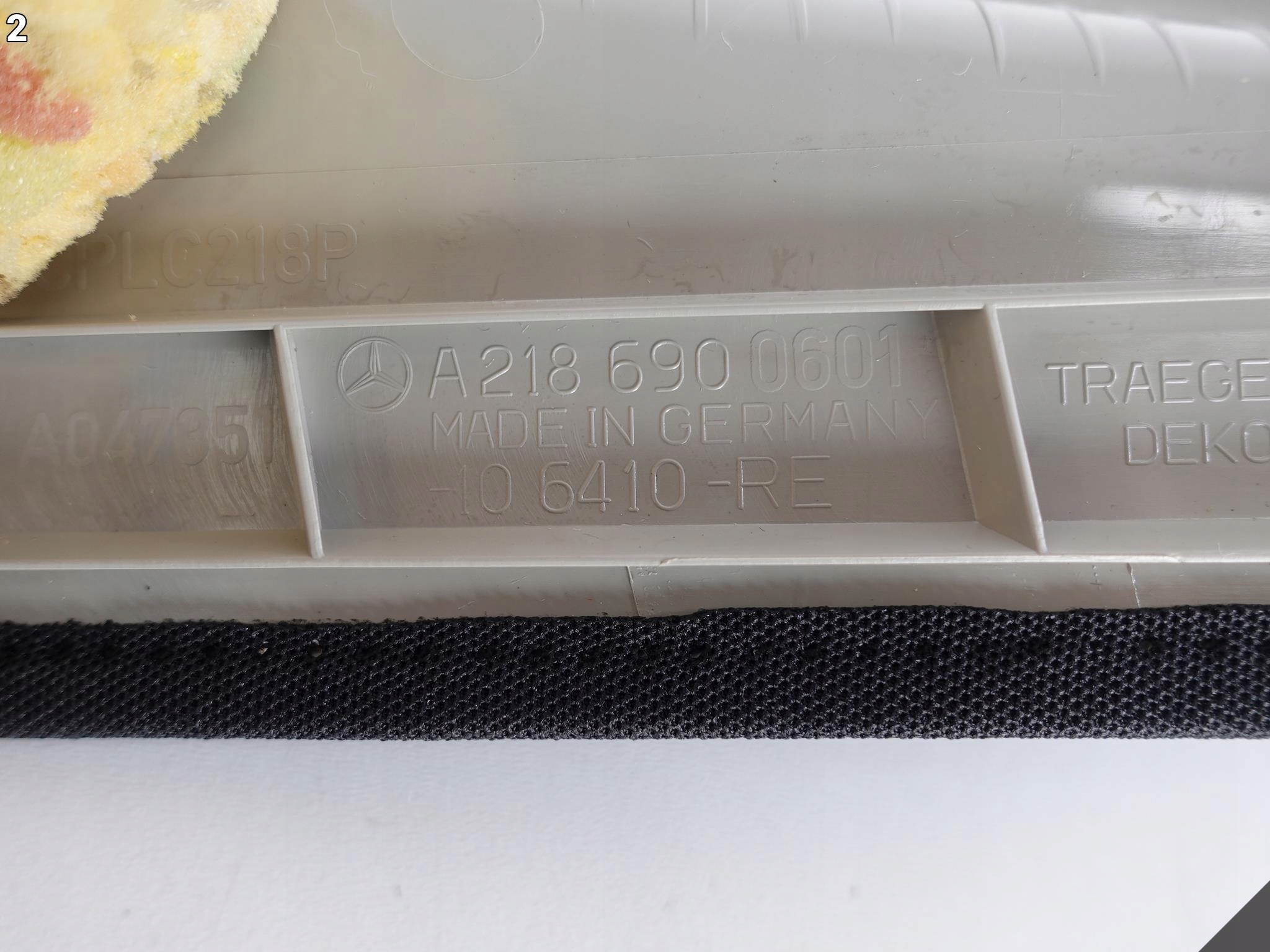MERCEDES CLS W218 cover SLUPKA C right rear part