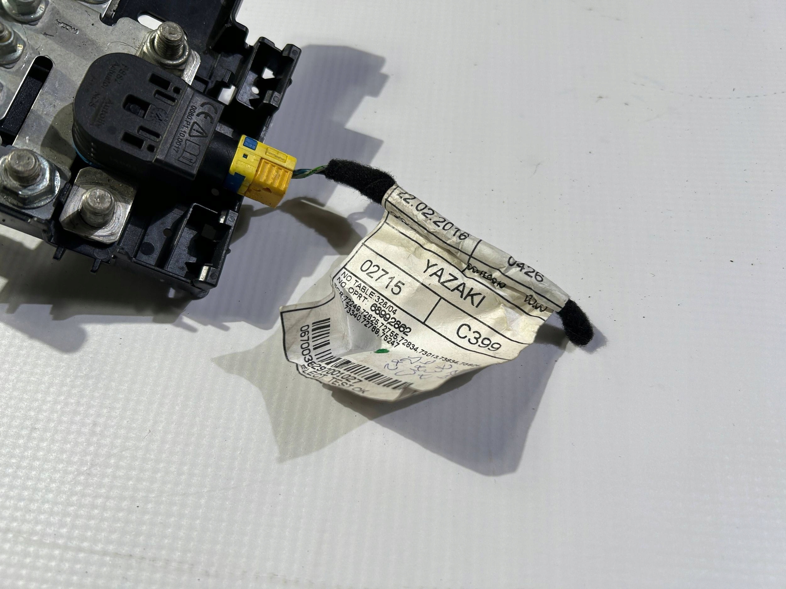 pyrotechnic clamp plus bundle fuses Maserati Ghibli M157 2013