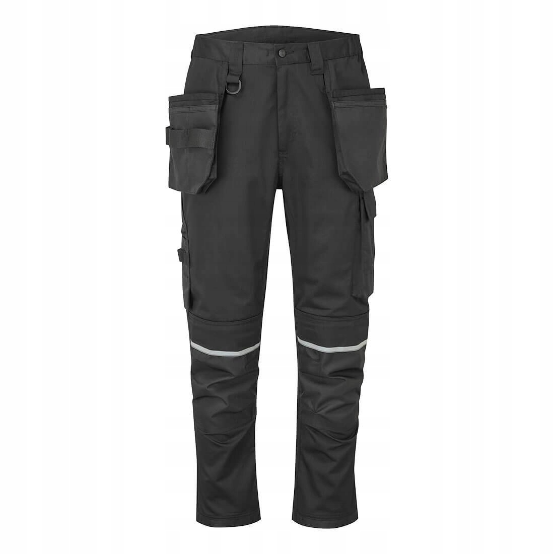 Kalhoty s kapsami na zip WX2 Stretch Černá Krátká velikost vel.