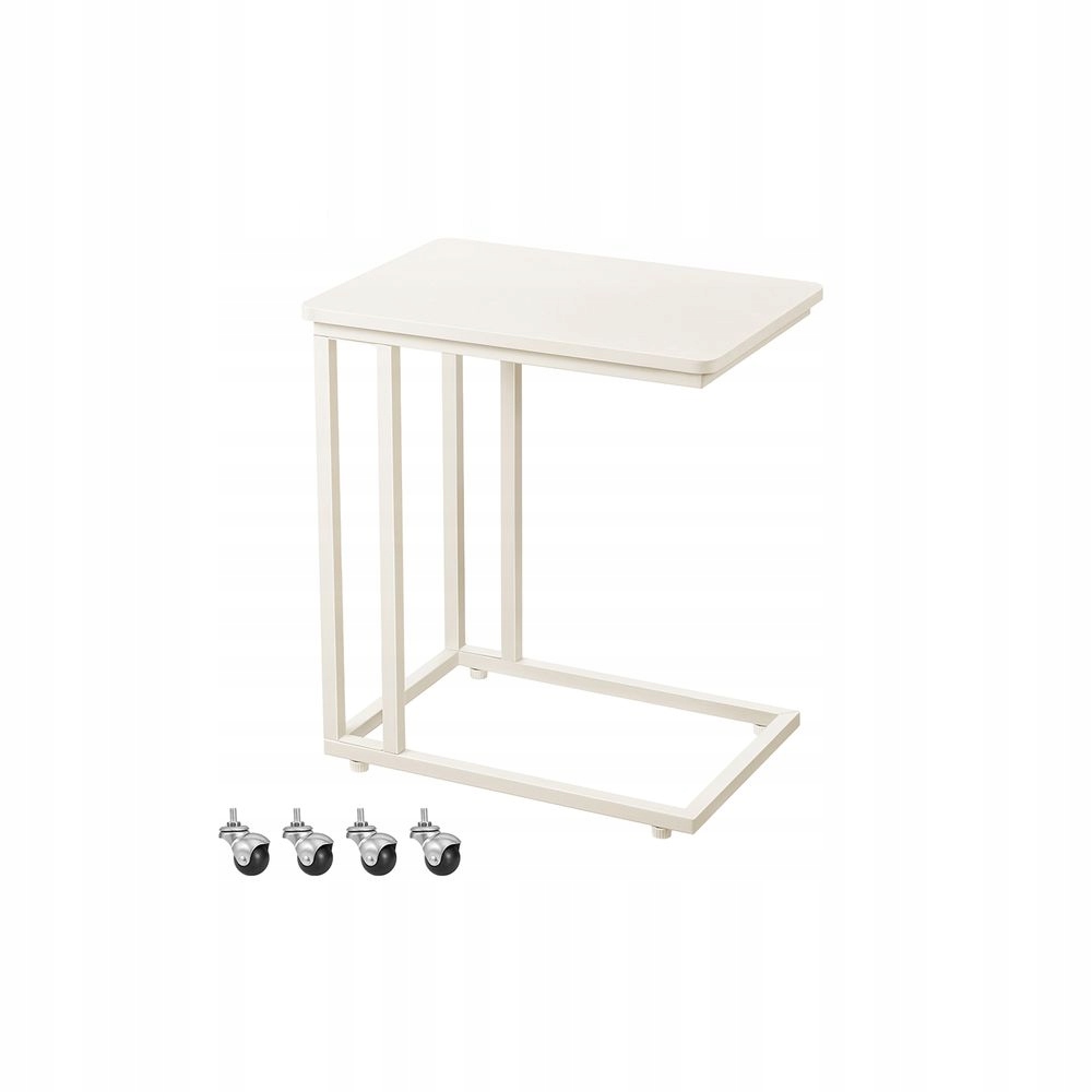 Stolek Songmics obdélníkový 50 x 35 x 56 cm krémový