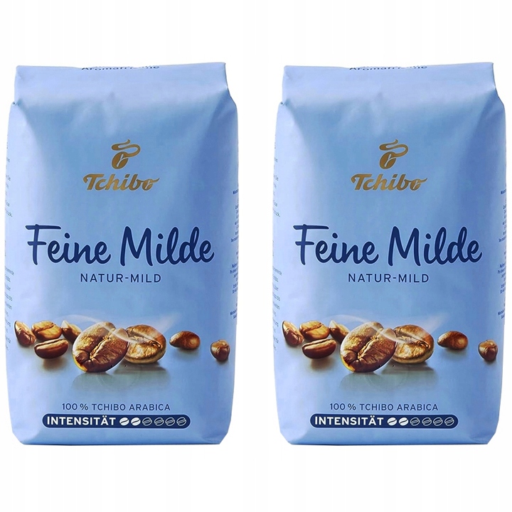 Kawa ziarnista Tchibo Feine Milde Natur Mild 100% Arabica 2x500g
