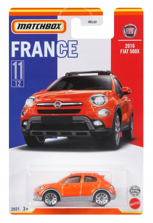 

Matchbox Samochodzik 2016 Fiat 500X HBL12