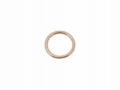 

Kółko kaletnicze 20/3 mm Złote 10szt