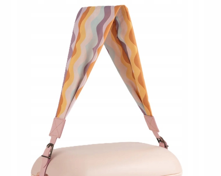 Pasek Polarbox Pop Waves Rosa Pudrowy 9367