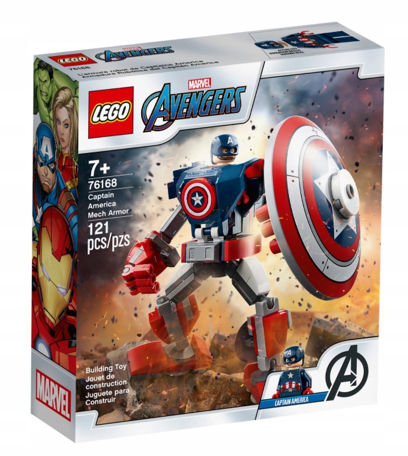 

Lego Marvel 76168 Mech Kapitana Ameryki Avengers
